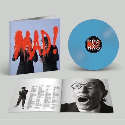 Sparks- Mad! (Light Blue Vinyl w/ Lenticular Cover) - VINYL