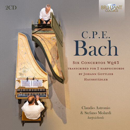 Stefano Molardi: Six Concertos, WQ43 Transcribed for 2 Harpsichords  \ CD