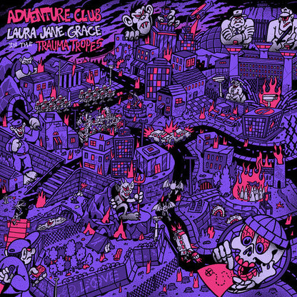 Laura Jane Grace (Against Me)- Adventure Club (Pink Vinyl) - VINYL