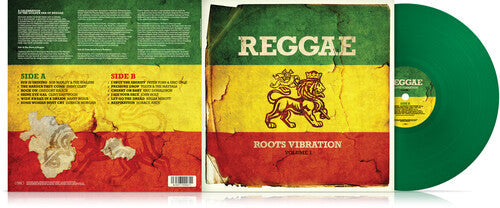 Various Artists- Reggae Roots Vibration Vol 1 - Green Transparent Vinyl - VINYL