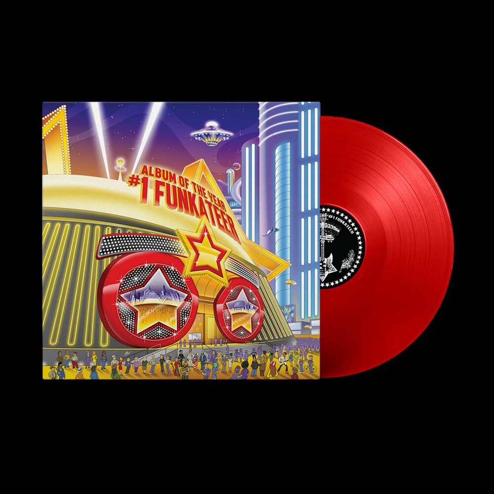 Bootsy Collins- Album Of The Year #1 Funkateer [Indie Exclusive] [Colored Vinyl] (Red) - VINYL