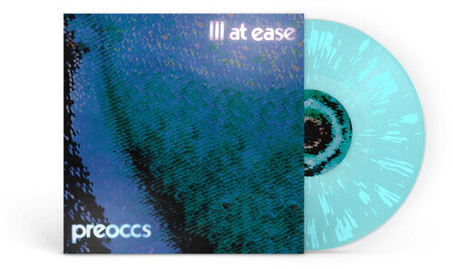 Preoccupations- Ill At Ease (Blue & Pink Splatter) - VINYL