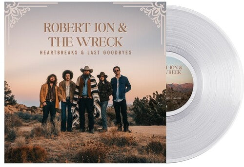 Robert Jon & the Wreck- Heartbreaks & Last Goodbyes [Crystal Clear LP] - VINYL