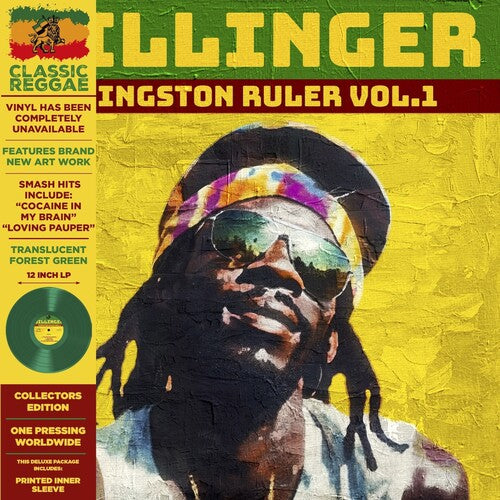 Dillinger: Kingston Ruler Vol.1 - Green - VINYL