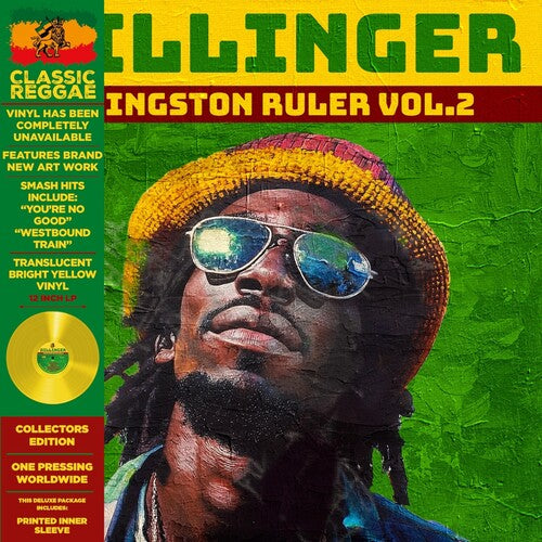 Dillinger: Kingston Ruler Vol.2 - Yellow - VINYL