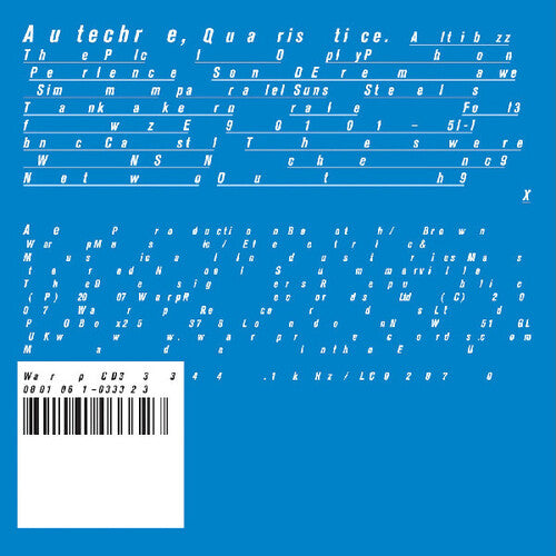 Autechre: Quaristice \ LP
