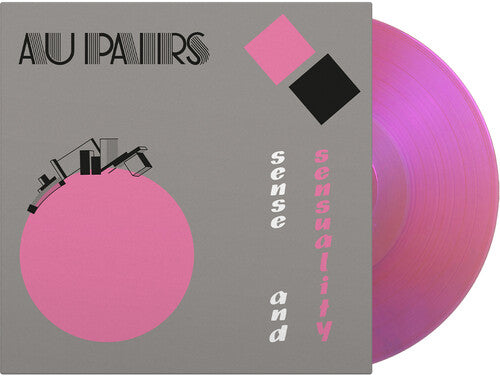 The Au Pairs- Sense & Sensuality - Limited 180-Gram Translucent Magenta Colored Vinyl - VINYL