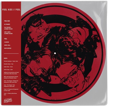 Pool Kids- Pool Kids // Pool - Transparent Red - VINYL