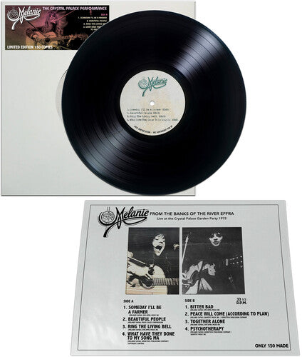 Melanie & Jan Akkerman: From The Banks Of The River Effra - Crystal Palace 1972 \ LP