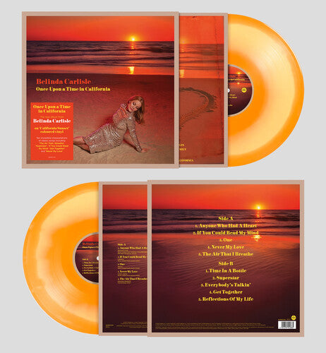 Belinda Carlisle- Once Upon A Time In California - 140-Gram Sunset Colored Vinyl - VINYL