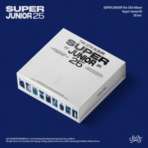 Super Junior: Super Junior25 - 25 Version - incl. 72pg Photobook, Invitation Card, Mini-Poster Book, Sticker Set, Balloon, 2 Photocards w/Envelope - CD