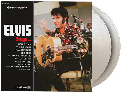 Elvis Presley- Elvis Sings - Limited Gatefold 180-Gram White Colored Vinyl - VINYL