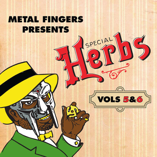 MF Doom- Metal Fingers Presents: Special Herbs Vol. 5 & 6 - Red Vinyl - VINYL