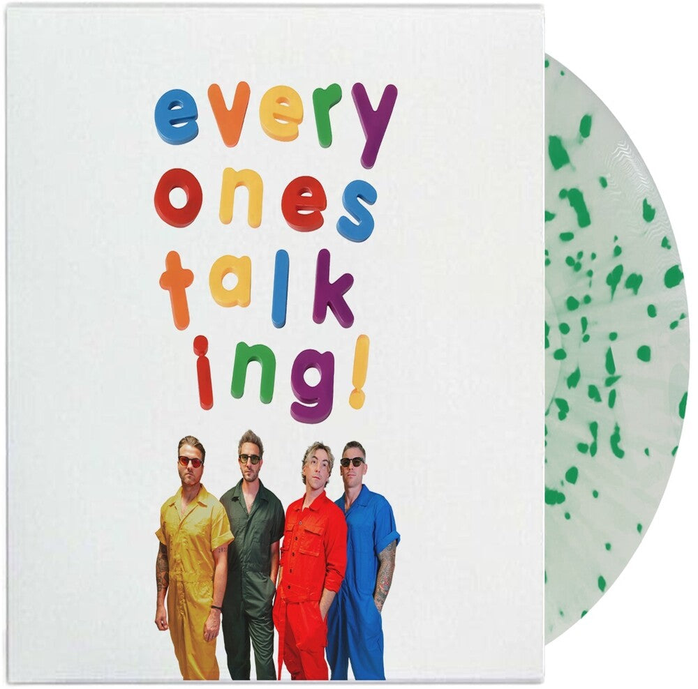 All Time Low- Everyone's Talking [Indie Exclusive White and Green Colored Vinyl] - VINYL