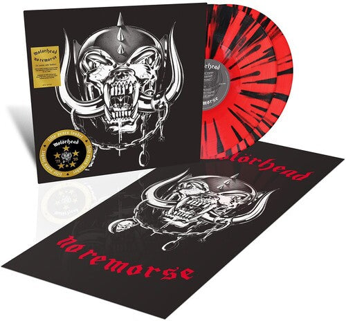 Motorhead- No Remorse [Red/Black Splatter 2 LP] - VINYL