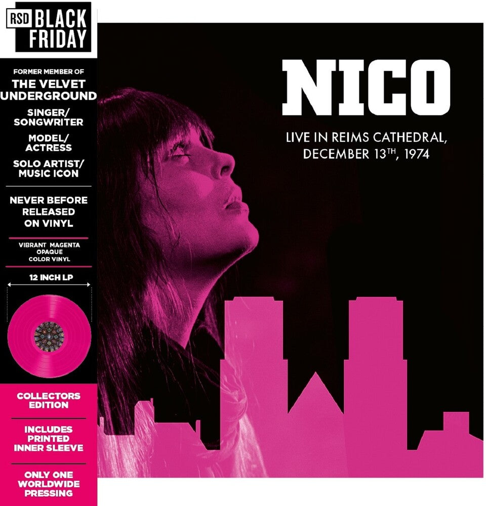 Nico- Live In Reims Cathedral 1974 [RSD Black Friday 2025] - VINYL