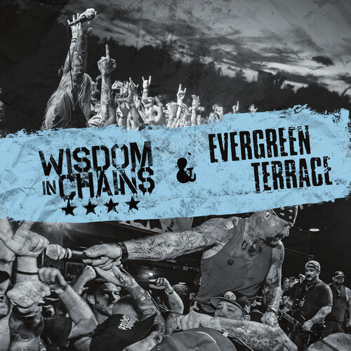 Wisdom in Chains- Split - Baby Blue - VINYL