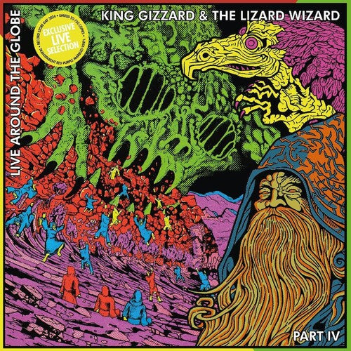 King Gizzard and the Lizard Wizard- Live Around The Globe: Part Iv - VINYL