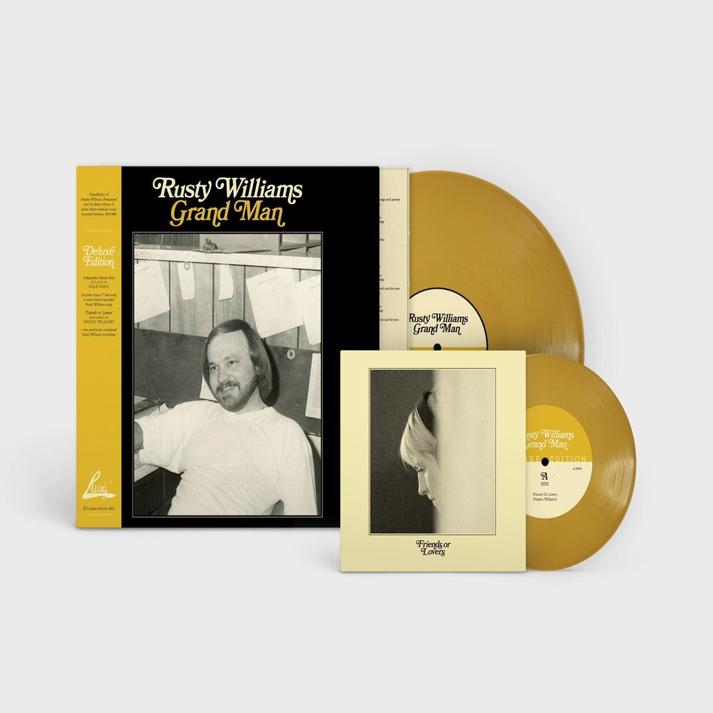 Rusty Williams- Grand Man - (Deluxe Edition) [Gold LP] - VINYL