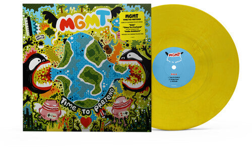 MGMT- Time To Pretend - Banana Yellow - VINYL