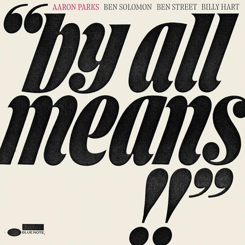 Aaron Parks- By All Means - VINYL