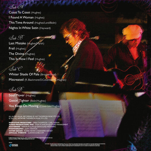 Glenn Hughes- Live In Australia - Limited Splatter Green Vinyl - VINYL