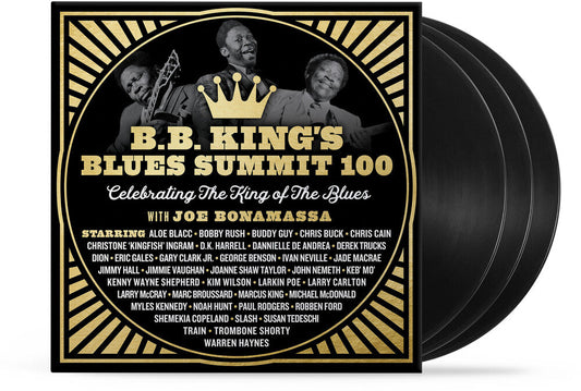 Joe Bonamassa- B.B. King's Blues Summit 100 [180g 3xLP Black Vinyl in Gatefold Jacket with 20-page booklet and download card] - VINYL