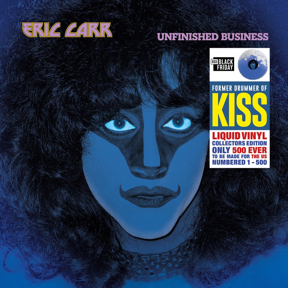 Eric Carr from KISS- Unfinished Business: The Liquid Vinyl Numbered Edition [RSD Black Friday 2025] - VINYL