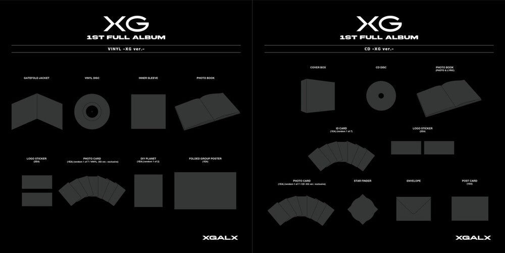 XG- Tbd Title/1st Full Album (W/Book) (Gate) (Post) - VINYL