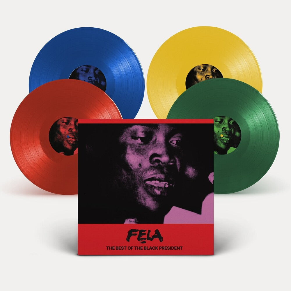 Fela Kuti- Best Of The Black President [Deluxe 4xLP] - VINYL