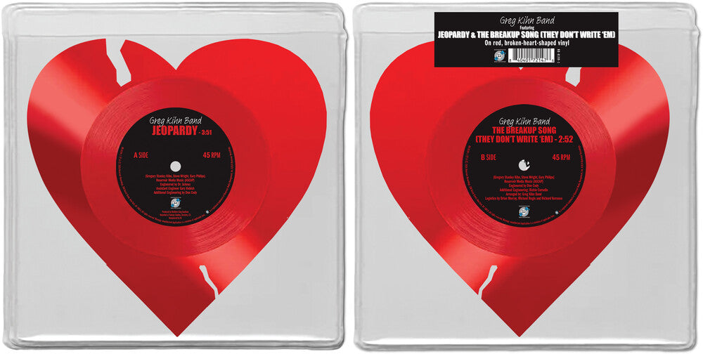 Greg Kihn Band- Jeopardy/Breakup Song (They Don't Write 'em) [Limited Edition] - VINYL