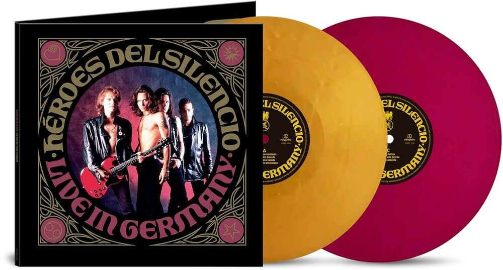 Heroes Del Silencio- Live In Germany - Gold & Purple Vinyl - VINYL