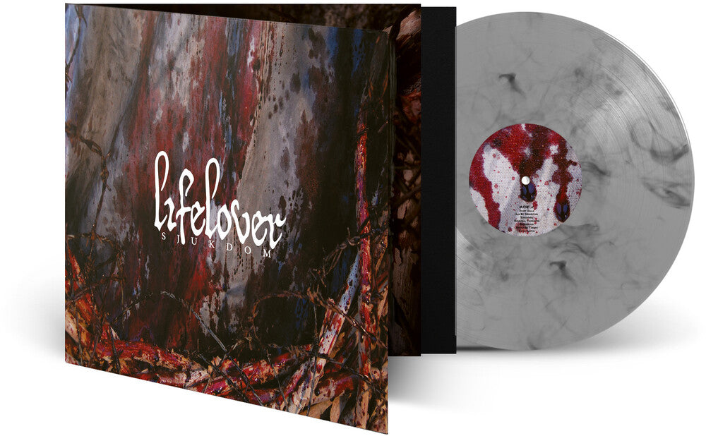 Lifelover- Sjukdom - Silver/Black (Blk) [Colored Vinyl] (Gate) (Ofgv) - VINYL