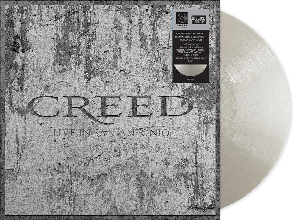 Creed- Live In San Antonio (11/14/1999) [RSD Black Friday 2025] - VINYL