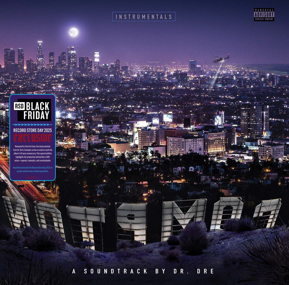 Dr. Dre- Compton (A Soundtrack by Dr. Dre) (Instrumental Edition) [RSD Black Friday 2025] - VINYL