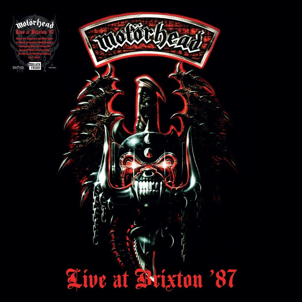 Motörhead- Live At Brixton '87 [RSD Black Friday 2025] - VINYL