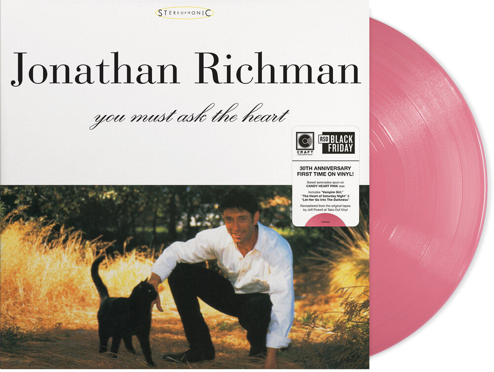 Jonathan Richman (The Modern Lovers)- You Must Ask The Heart [RSD Black Friday 2025] - VINYL