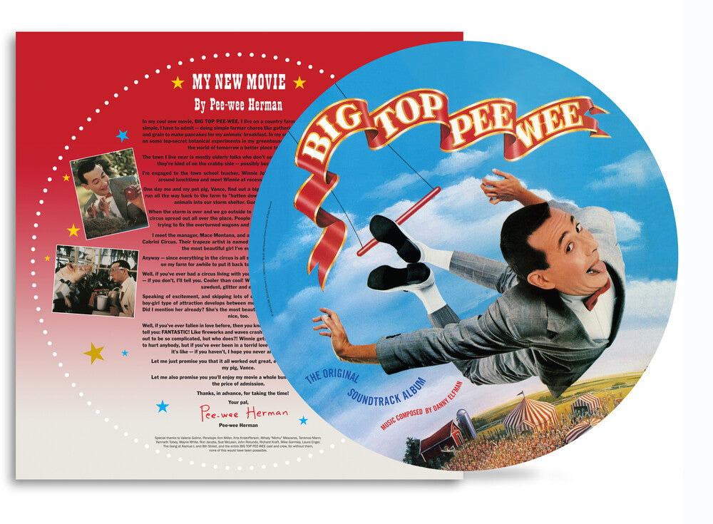 Danny Elfman- Big Top Pee-Wee (Original Soundtrack) [RSD Black Friday 2025] - VINYL