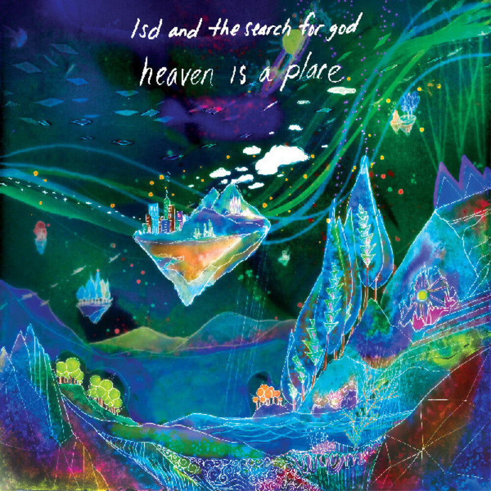 Lsd and the Search for God- Heaven Is A Place (DELUXE EDITION) [Blue Dream Vinyl, 24x24 poster, foil cover] - VINYL