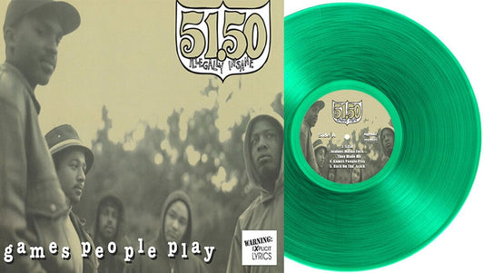 51.50- Games People Play - Green [Colored Vinyl] (Grn) - VINYL