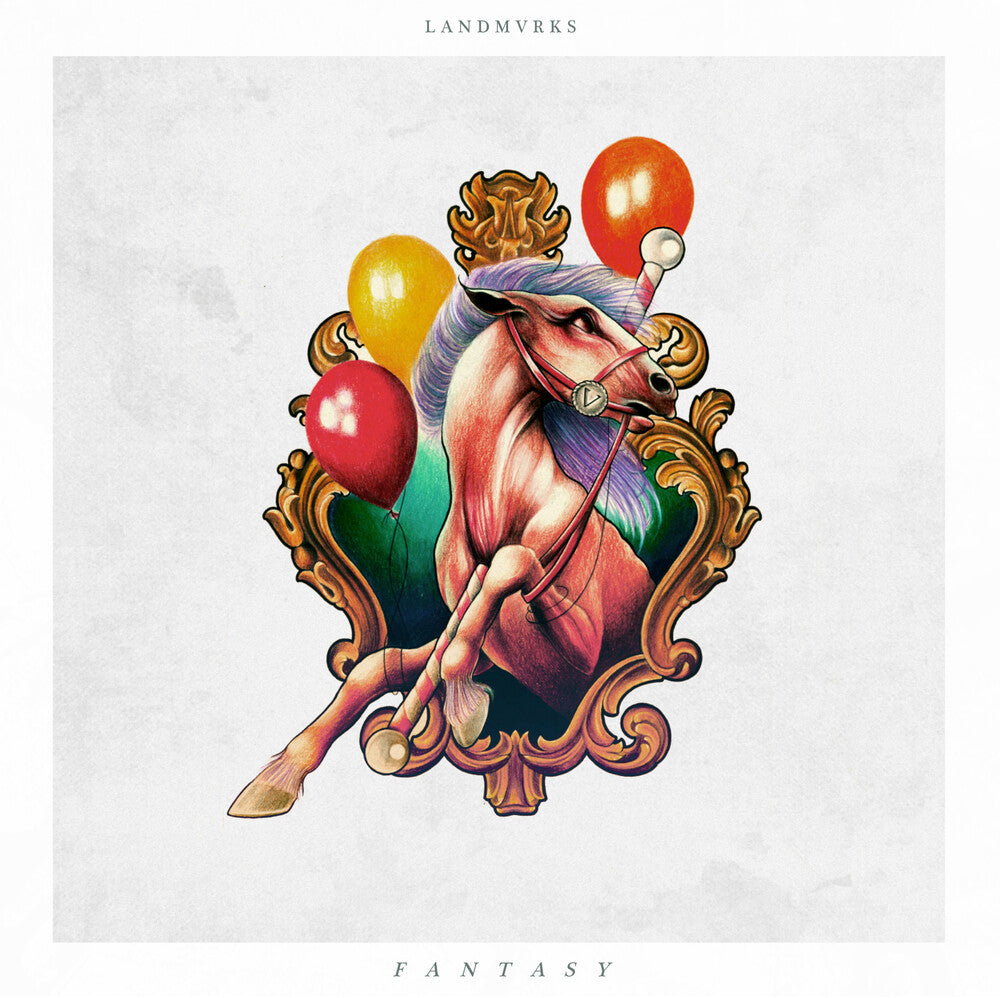LANDMVRKS- Fantasy [Colored Vinyl] [Limited Edition] (Pnk) (Wht) - VINYL