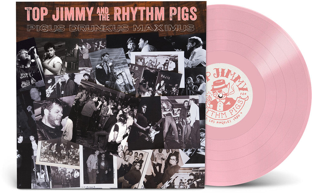 Top Jimmy & the Rhythm Pigs- Pigus Drunkus Maximus - Pink [Colored Vinyl] (Gate) (Pnk) - VINYL