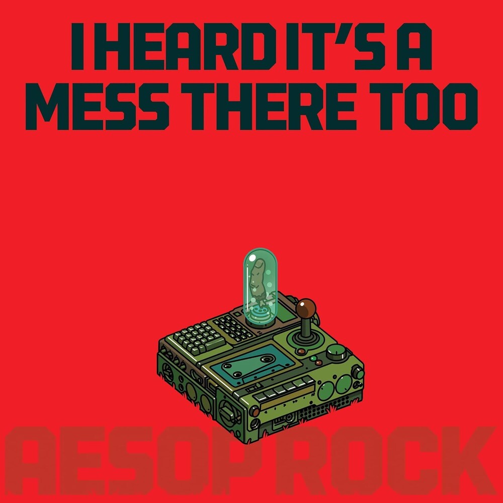 Aesop Rock- Heard It's A Mess There Too [Red Colored Vinyl] - VINYL