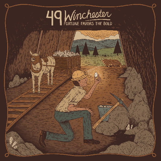 49 Winchester- Fortune Favors The Bold [Colored Vinyl] (Grn) (Red) (Ylw) - VINYL