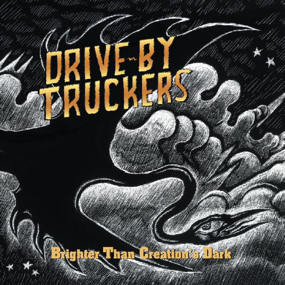 Drive-By Truckers- Brighter Than Creation's Dark [Colored Vinyl] (Gate) (Ylw) - VINYL