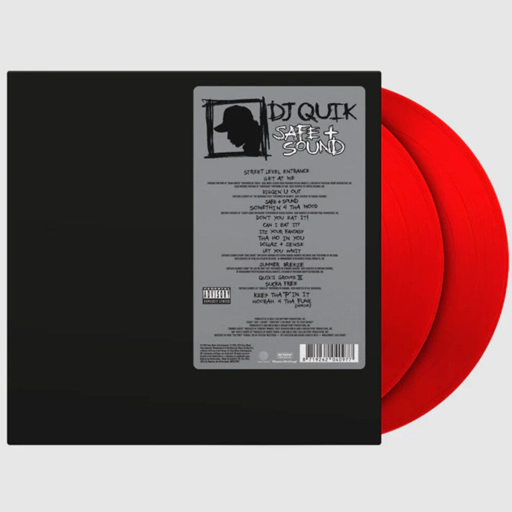 Dj Quik- Safe & Sound [180 Gram Red Vinyl] - VINYL