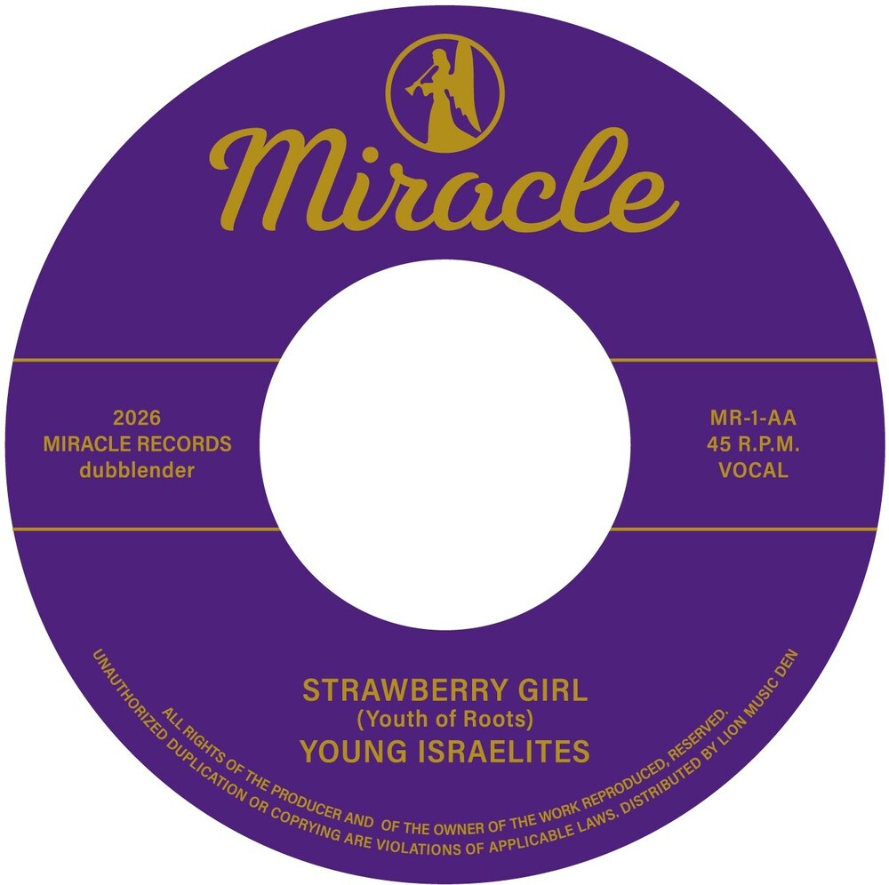 Young Israelites- Strawberry Girl B/W Stay By My Side - VINYL