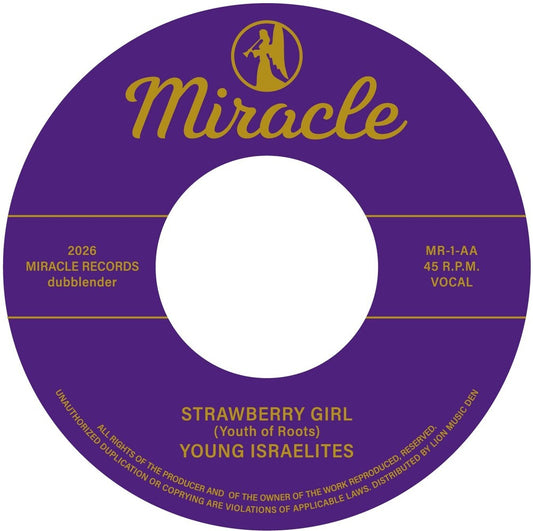 Young Israelites- Strawberry Girl B/W Stay By My Side - VINYL