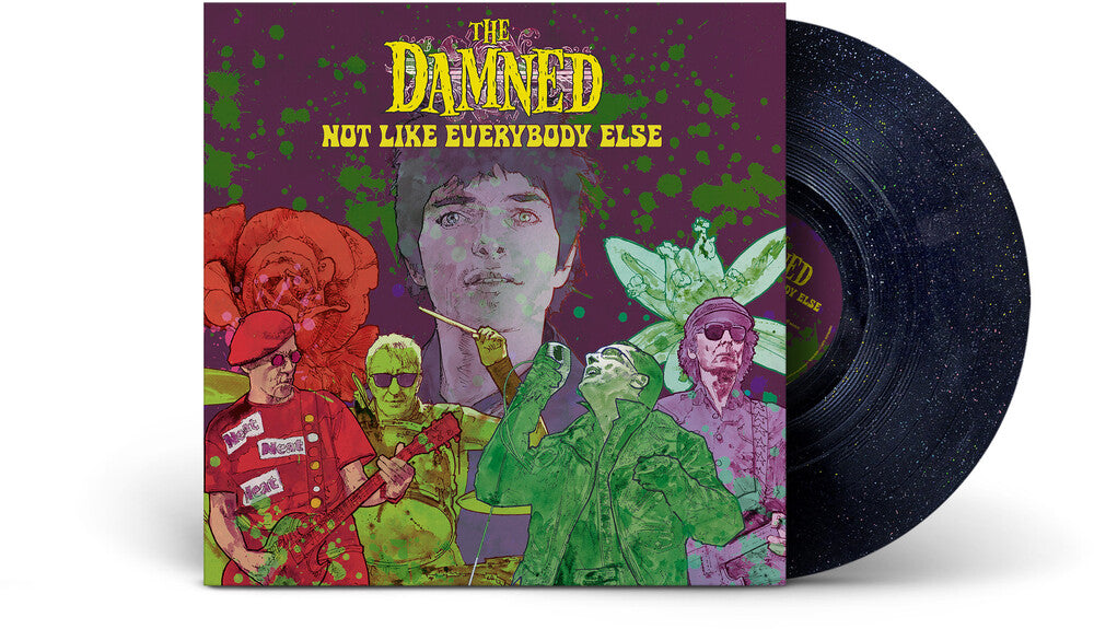 The Damned- Not Like Everybody Else [Rainbow Sparkle LP] - VINYL
