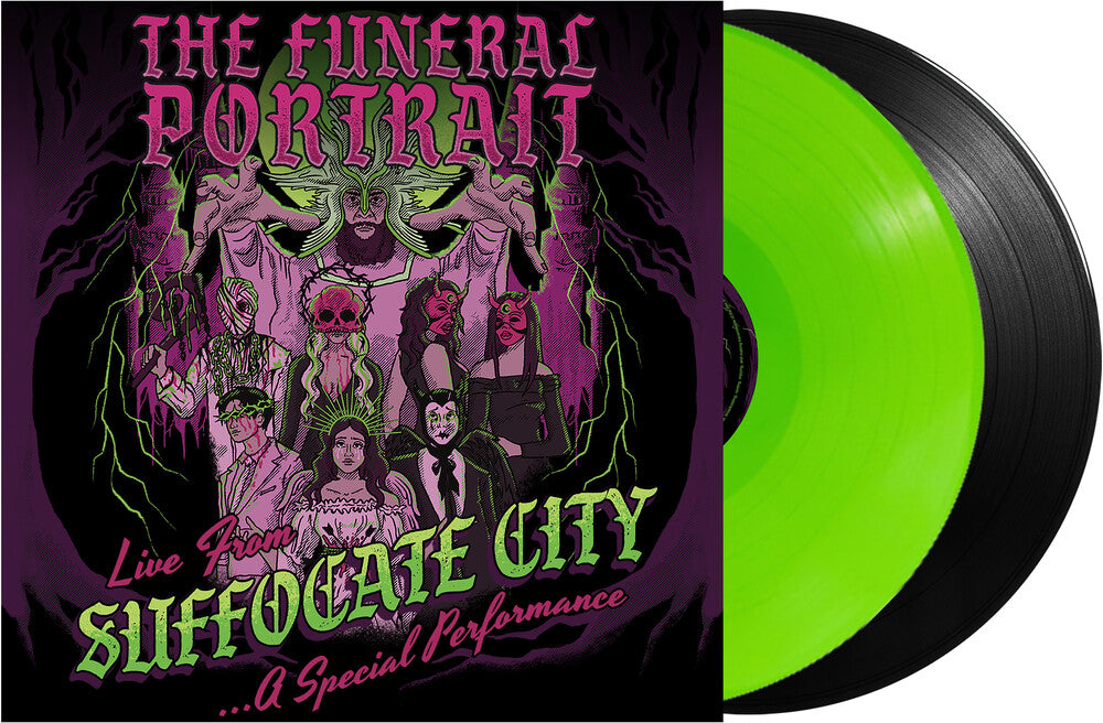 Funeral Portrait- Live From Suffocate City - Lime/Black (Blk) [Colored Vinyl] - VINYL